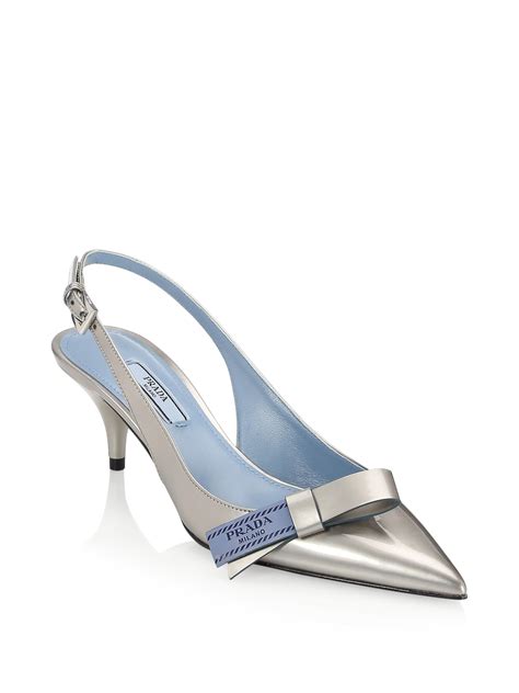 prada ballet heels|prada kitten heel shoes.